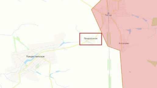Армия России освободила Придорожное в Запорожской области