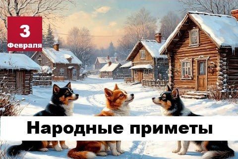 Народные приметы 03 февраля