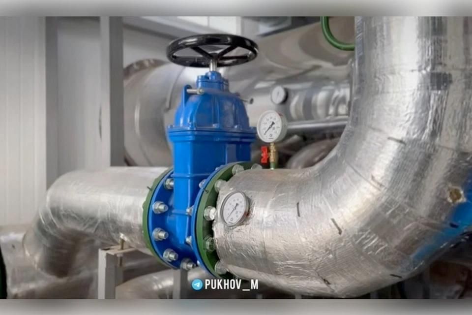 В Энергодаре монтируют новую котельную на 60 МВт