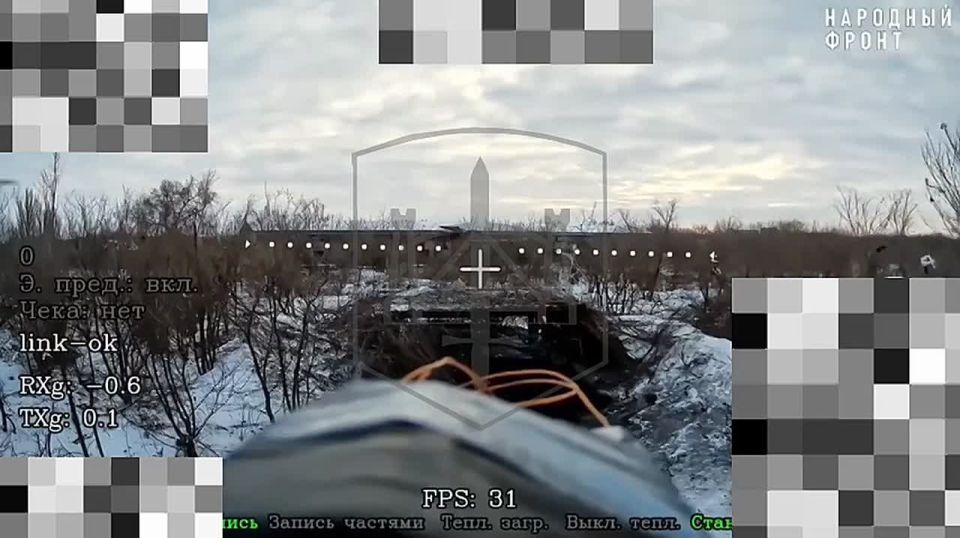 Ореховское направление. Оператор ударного дрона 291 гвардейского мотострелкового полка 58 Армии уничтожил САУ врага