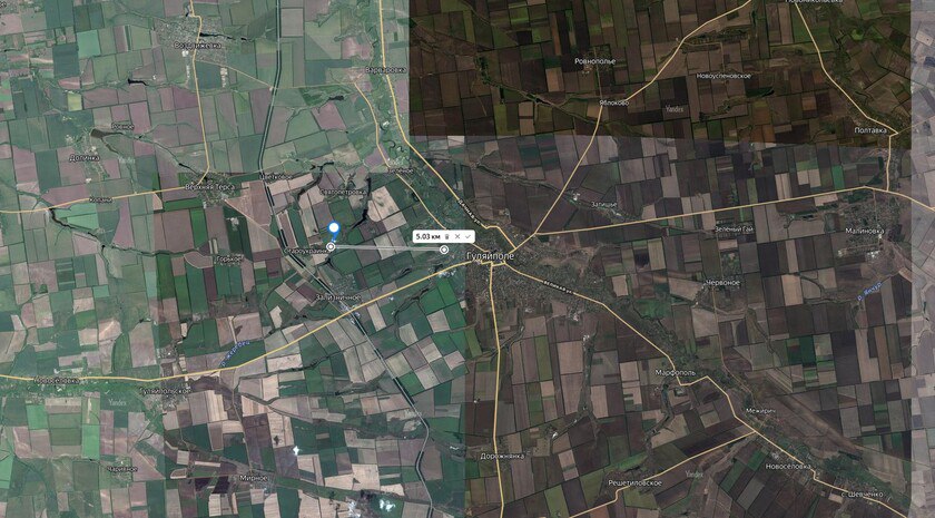 В Запорожской области освобождена Староукраинка