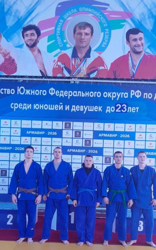 Сборная команда Запорожской области приняла участие в Первенстве Южного федерального округа России по дзюдо до 23 лет