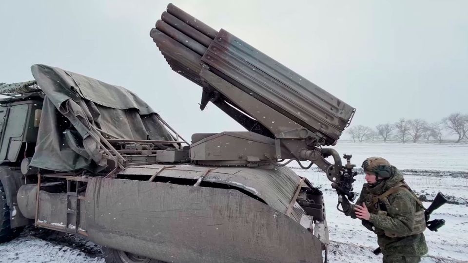 «Град» ликвидировал пехоту ВСУ в опорнике на Ореховском направлении