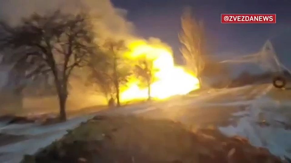 Телеканал "Звезда" публикует видеорепортаж о применении подразделениями ВС РФ на Ореховском направлении НРТК «Курьер»