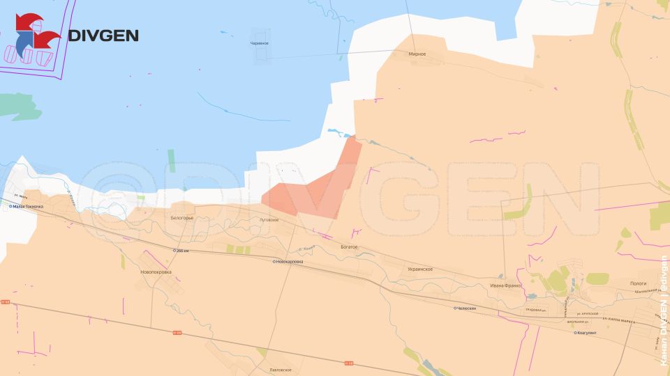 Ореховское направление. Продвижение штурмовых подразделений ГВ «Днепр» в районе Луговского Запорожской области