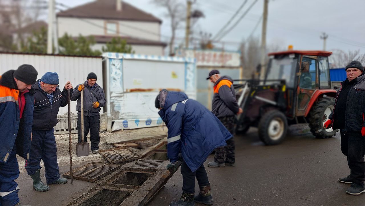 В Кирилловке ведутся работы по благоустройству посёлка