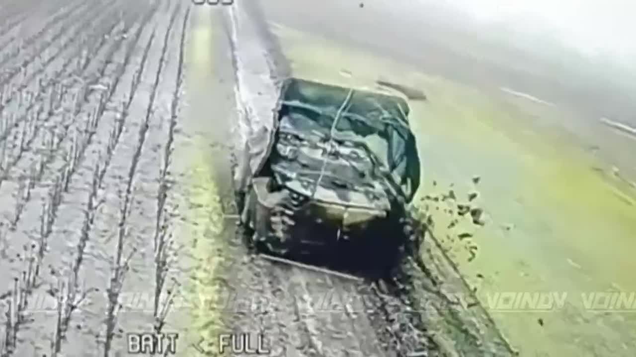 Работа операторов 14 гвардейской бригады спецназа в зоне ответственности 29 армии группировки войск "Восток" по уничтожению наступающей бронетехники противника