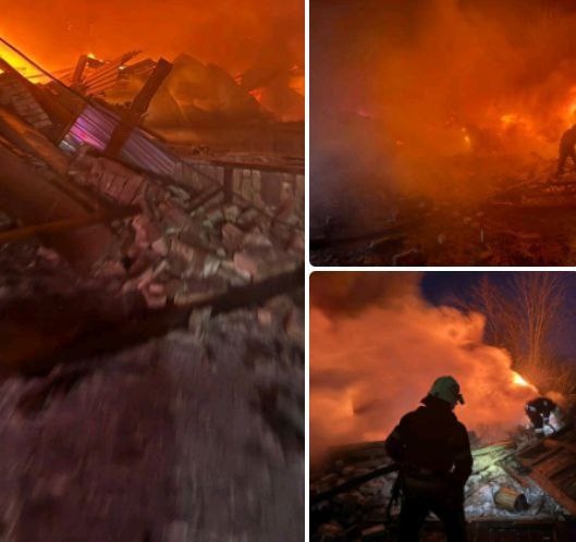 Ночью "Гераньки" долетели до Лозовой