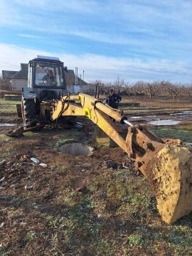 21.02.2026 Сотрудники СВКХ «Терпенье» устранили порыв в селе Терпенье, на перекрестке улиц Садовая и Зеленая