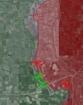 «На Днепропетровском направлении ВС РФ продвигаются в районах н.п. Рождественское, Воздвижевка, Верхняя Терса, Горькое и Гуляйпольское