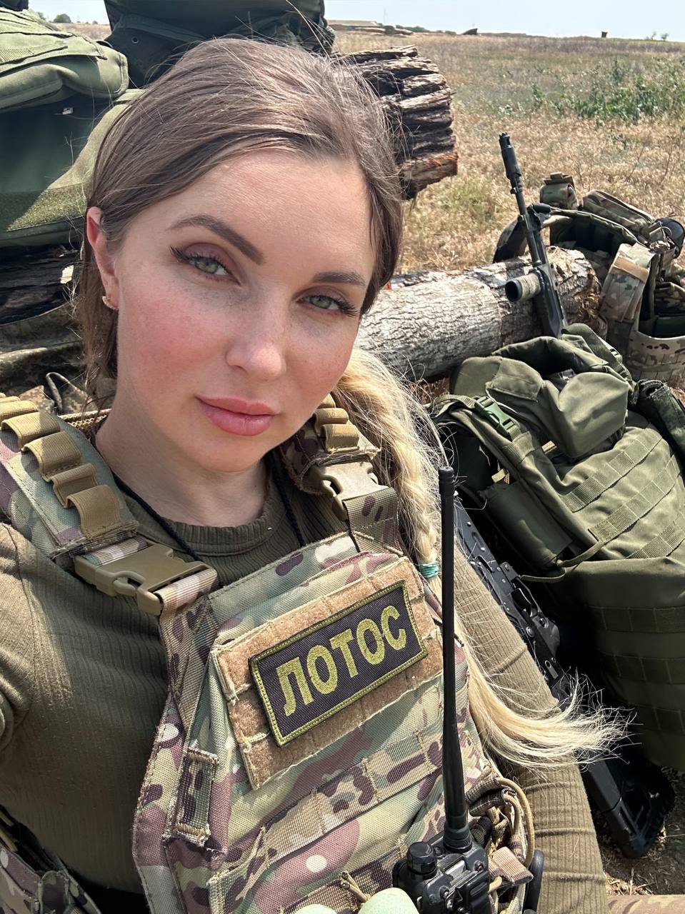 Русская красавица с позывным «Лотос»: «Я и на СВО остаюсь девочкой»