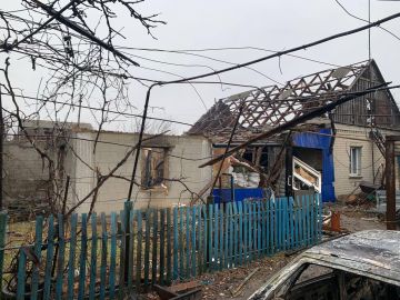 ВСУ нанесли удар по гражданской инфраструктуре и жилым домам Васильевского муниципального округа