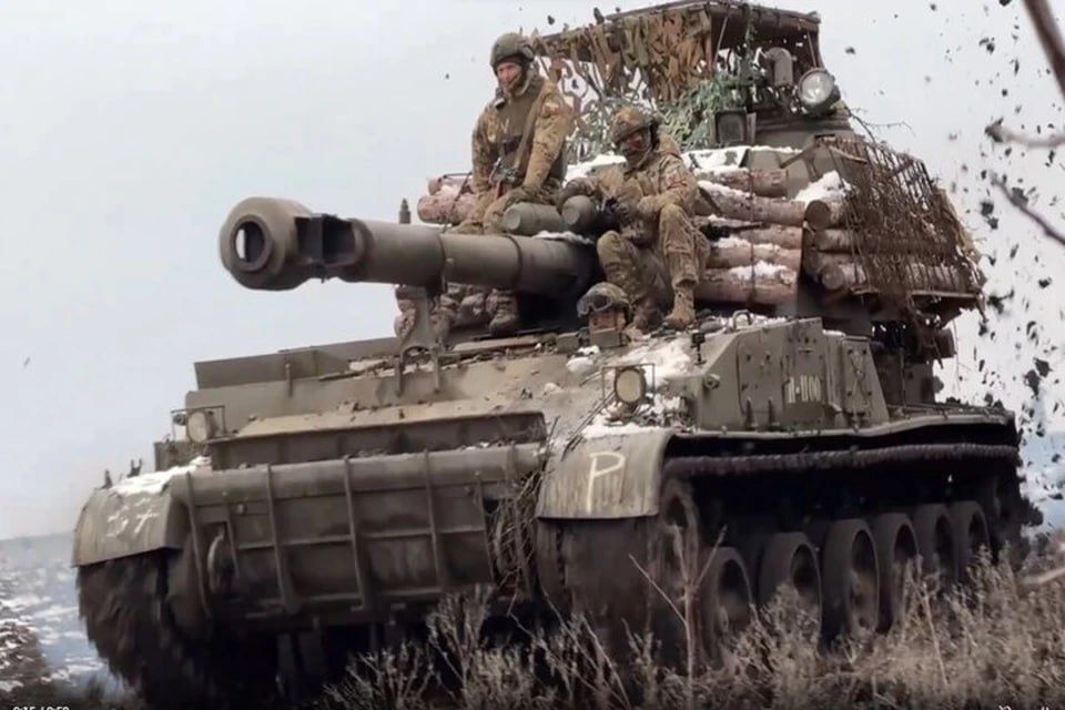 Броневик ВСУ уничтожили самоходчики в Запорожской области