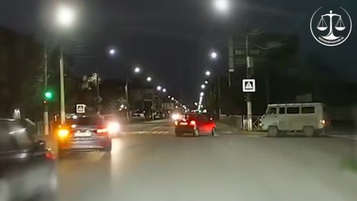 Учинила ДТП на ровном месте