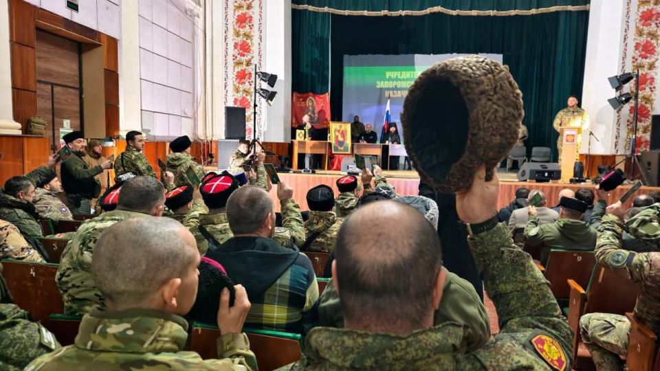 В Запорожской области создано Запорожское окружное казачье общество!