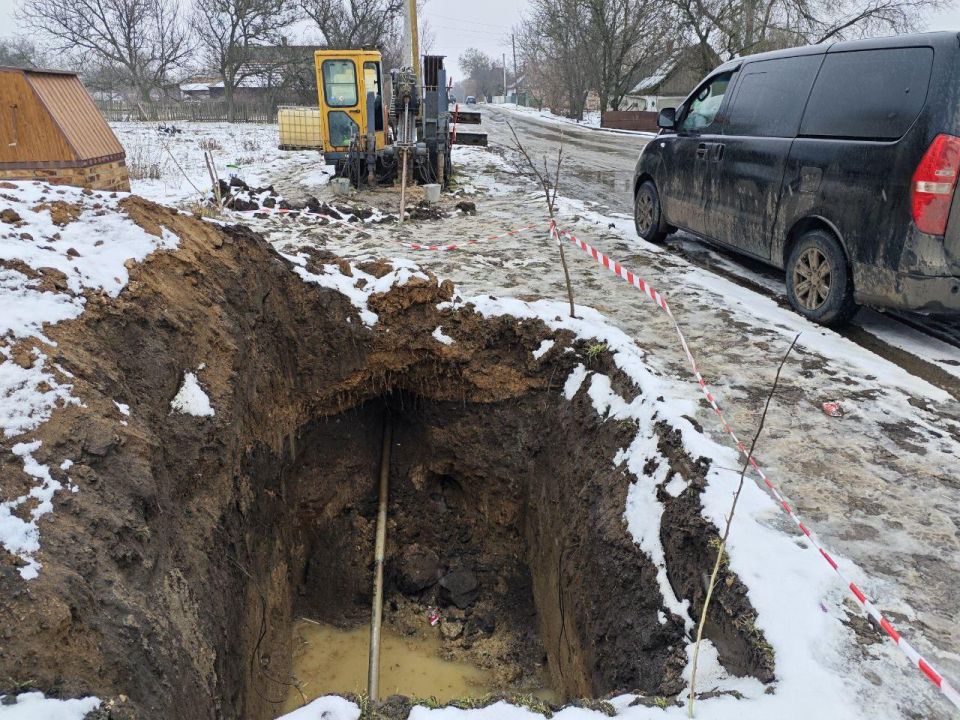 Ремонт сетей водоотведения в Чапаевке Пологовского МО идет в рамках помощи Пензенской области