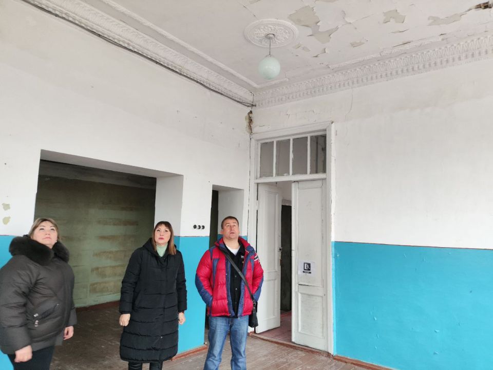 Александр Трудоношин: В доме культуры села Таврийское стартовали ремонтные работы