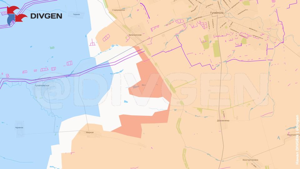 Штурмовые подразделения ГВ «Восток» продолжают наступление южнее Зализничного Запорожской области