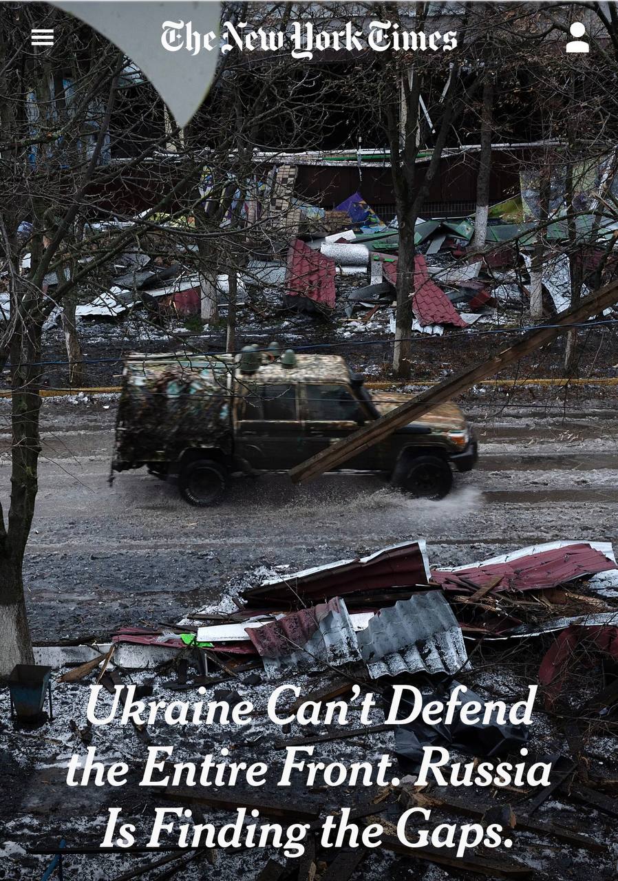 Алексей Журавлев: Боевики ВСУ больше не могут держать оборону: натиск России слишком силен - The New York Times