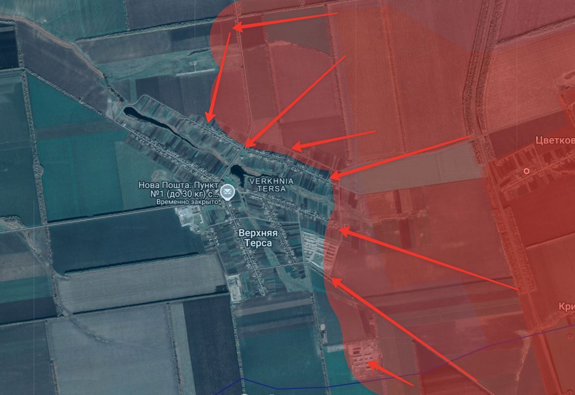 На Запорожском направлении начался штурм Верхней Терсы, сообщает "Шепот фронта"