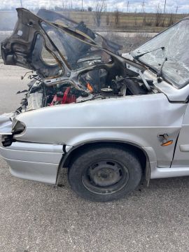 Неприятель атаковал гражданский автомобиль