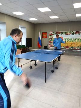 Клуб села Тракторное провел соревнования по теннису