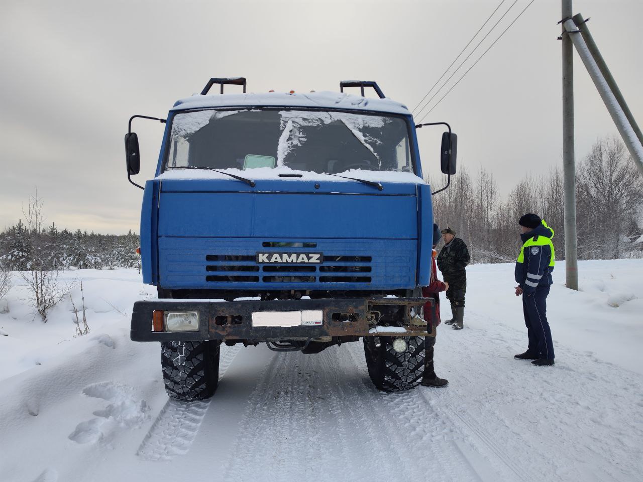 Водитель КамАЗа лишен прав и оштрафован за пьяное вождение