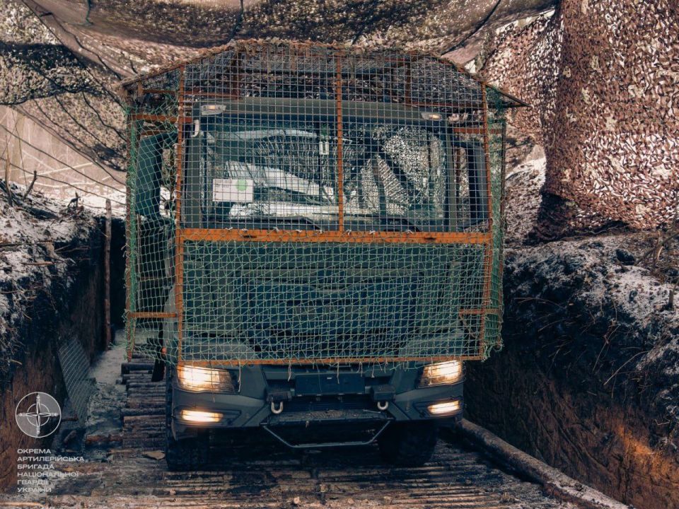Модернизированный БМ-21 Град противника