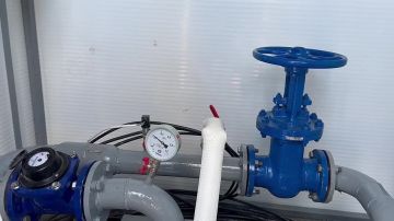 Шефы из Пензенской области ввели в эксплуатацию артезианскую скважину в Токмаке