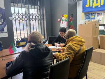 Депутаты ЛДПР провели приём граждан в Запорожской области