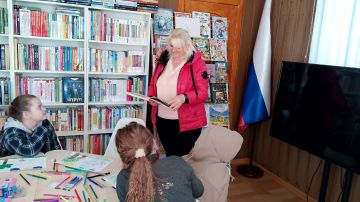 В рамках межведомственного взаимодействия , работники Таврийской сельской библиотеки и Таврийского сельского дома культуры провели тематическое мероприятие, приуроченное к началу весеннего сезона