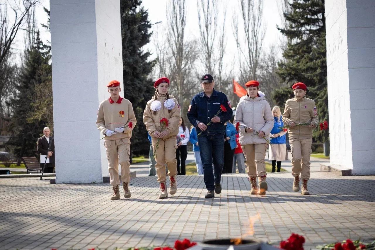 Евгений Балицкий: В Запорожской области прошла церемония возложения цветов в память о жертвах Хатыни