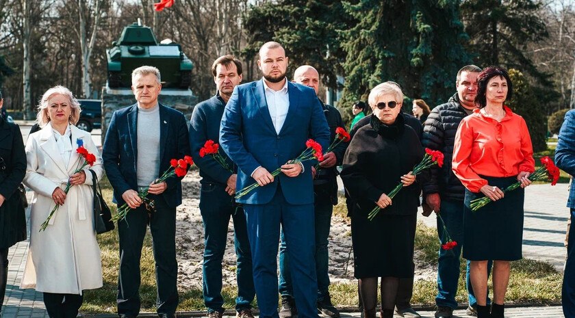 В Мелитополе почтили память жертв Хатыни