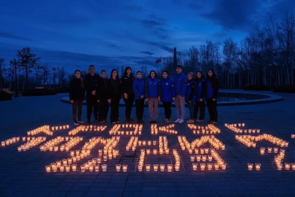 В Запорожской области почтили память жертв теракта в «Крокус Сити Холле»