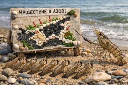 Дальневосточная креветка захватила все Азовское море
