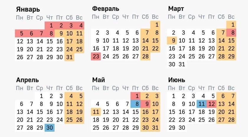 Майские праздники в 2026 году станут самыми короткими за последние восемь лет