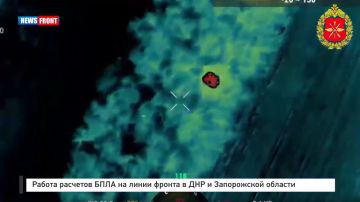 Работа расчетов БПЛА на линии фронта в ДНР и Запорожской области