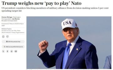 Трамп может лишить права на защиту страны НАТО с малыми расходами на оборону, — Telegraph