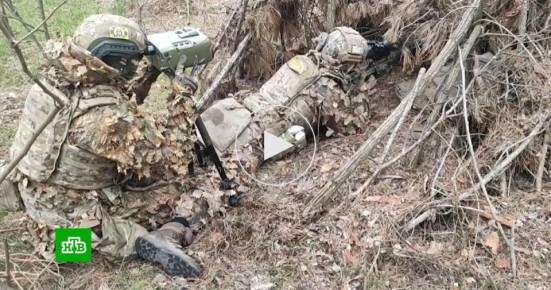 Российские снайперы устроили засаду и отбили атаку тяжелых украинских дронов
