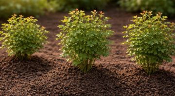 В Парке Победы села Луначарское активисты высадили аллею кустовых роз