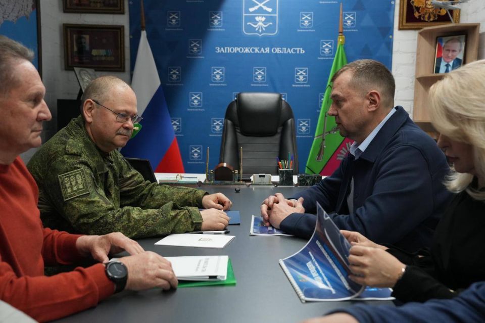 Евгений Балицкий: Провели рабочую встречу с губернатором Пензенской области Олегом Владимировичем Мельниченко, который с рабочим визитом посетил Запорожскую область