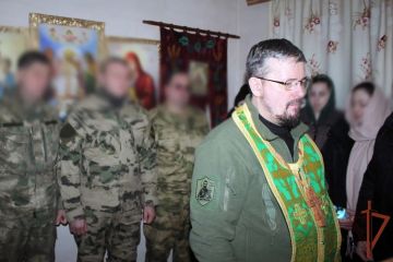 Священнослужитель посетил подразделения Росгвардии в Херсонской и Запорожской областях (видео)
