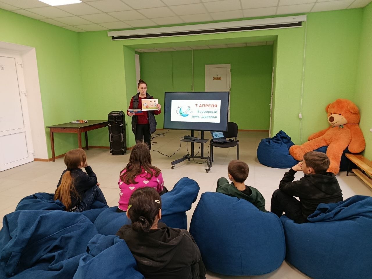 В Розовском СДК прошёл информационный час «Здоровье без таблеток» ко Всемирному дню здоровья