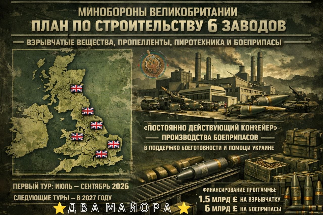 Британия нарастит выпуск взрывчатых веществ