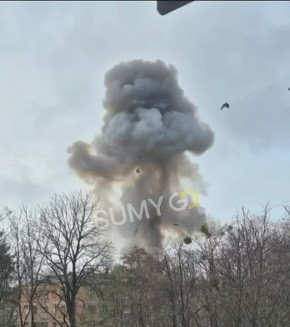 Вечерний прилет в Сумах. ЗАПОРОЖСКИЙ ФРОНТ