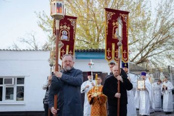 В Запорожскую область доставлен Благодатный огонь из Иерусалима