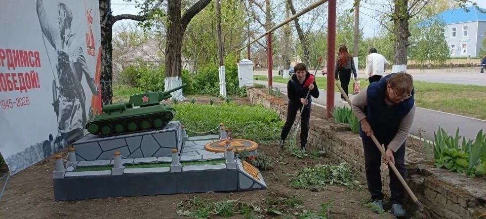 Фотозона к 9 Мая: память, воплощённая в деталях