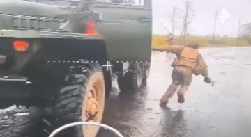 Российские бойцы двумя дронами взорвали "Град" ВСУ и обратили врагов в бегство в Запорожской области