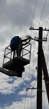 Технические работы в селе Троицкое