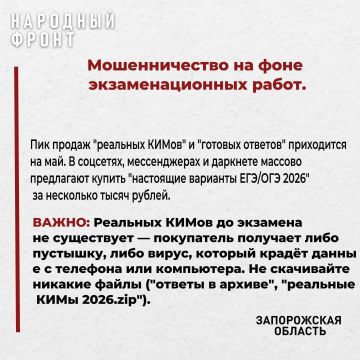 Майские схемы обмана. Эксперты Народного фронта рассказали о сезонных видах мошенничества